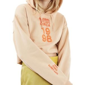 Top Shop Cropped Hoodie